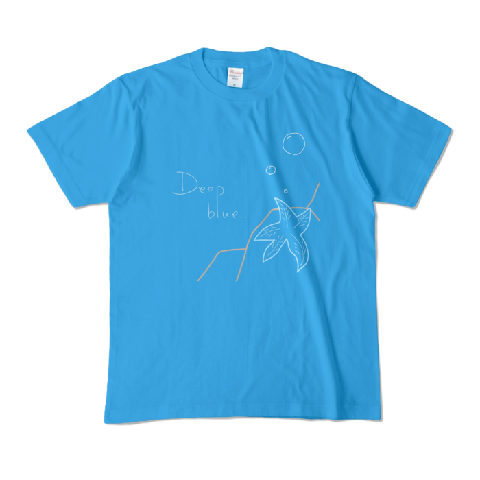カラーTシャツ - M - ターコイズ (濃色)