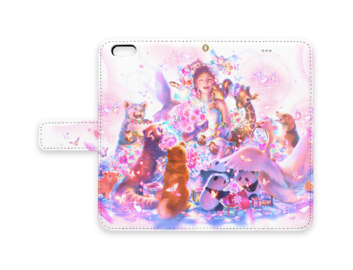 手帳型iPhoneケース - iPhone 6 Plus / 6s Plus - ストラップ穴 あり