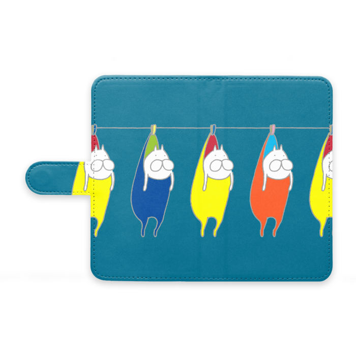 手帳型Androidケース - M - ストラップ穴 なし