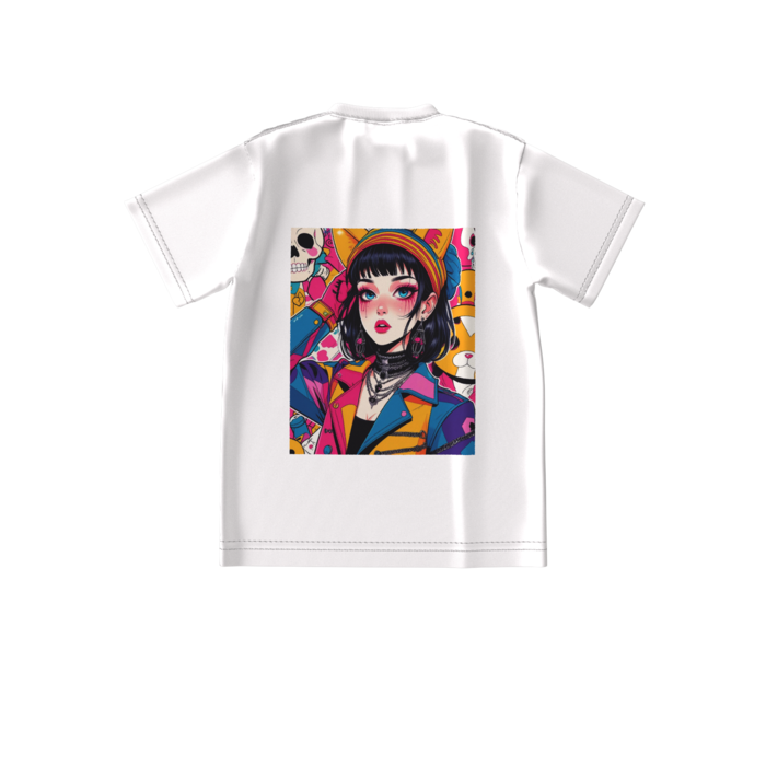 ビッグシルエットTシャツ - S - 背面