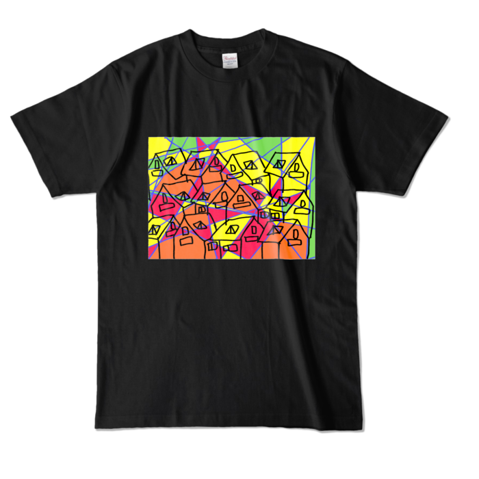 カラーTシャツ - L - ブラック (濃色)