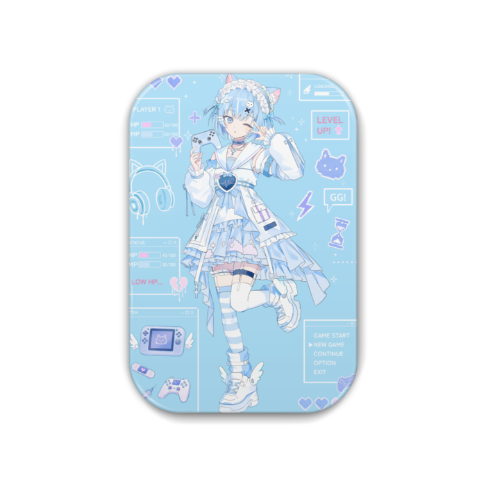 缶バッジ - 角丸 51x76mm