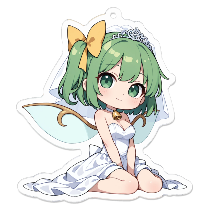 アクリルキーホルダー - 70 x 70 (mm)(キャラのみ)