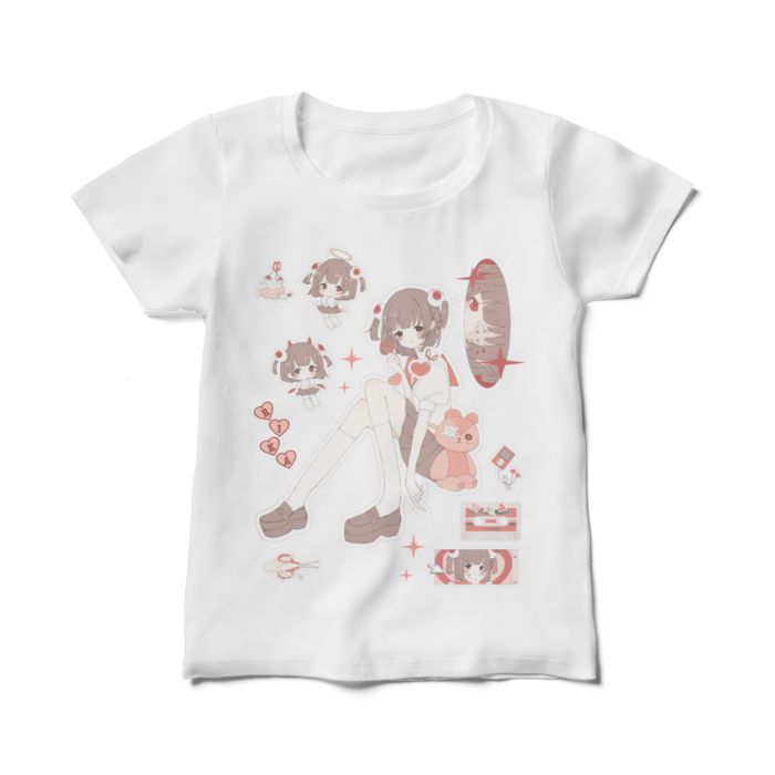 レディースTシャツ - M - 白