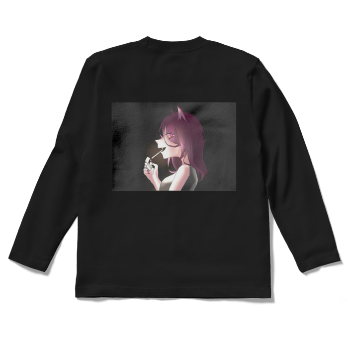 ロングスリーブTシャツ - S - ブラック