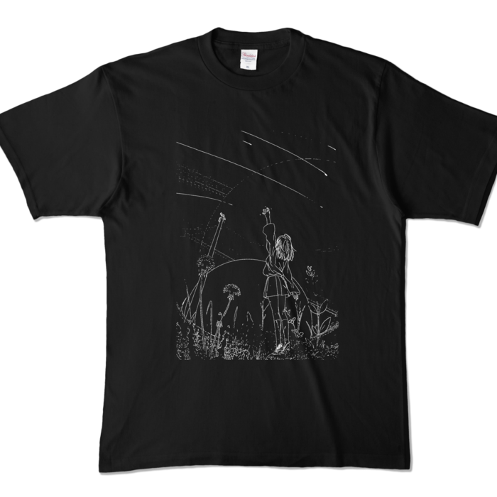 STAR CATCH　Tシャツ - XL - ブラック (濃色)