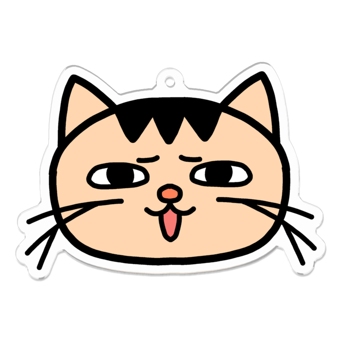 アクリルキーホルダー - 70 x 70 (mm)