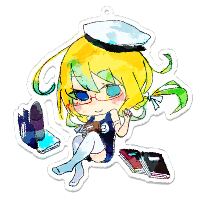 アクリルキーホルダー - 100 x 100 (mm)