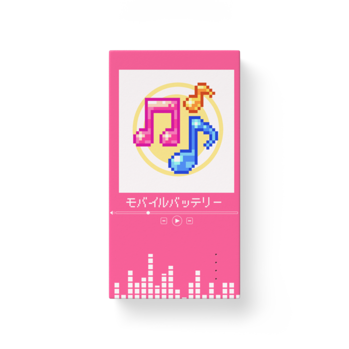 モバイルバッテリー - 縦