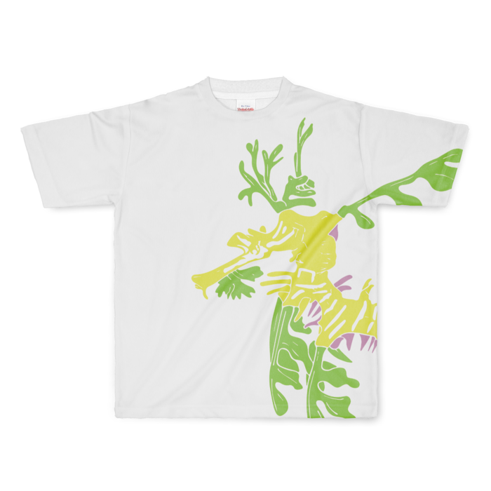 フルグラフィックTシャツ - L - 正面印刷のみ