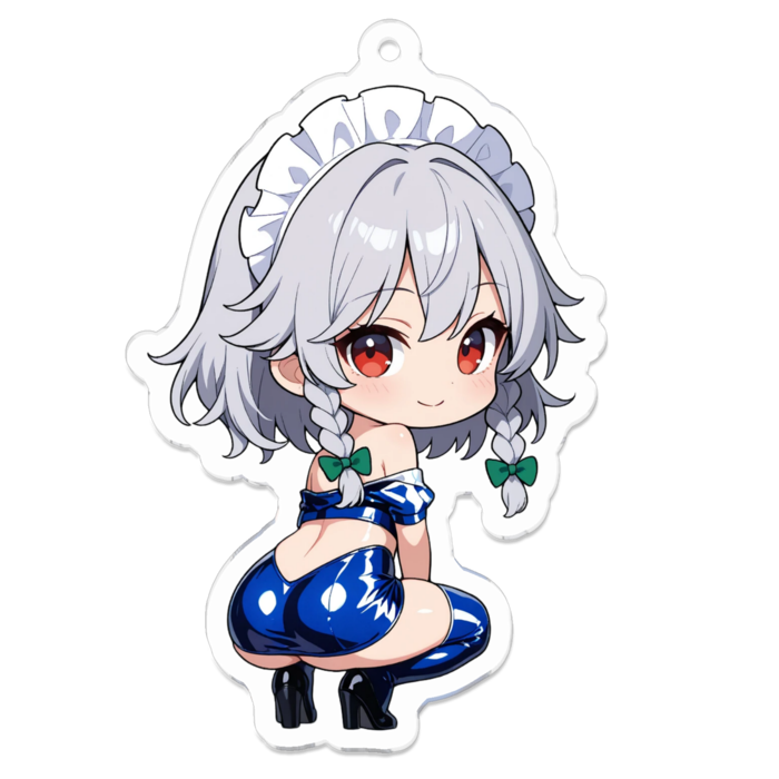 アクリルキーホルダー - 70 x 70 (mm)(キャラのみ)