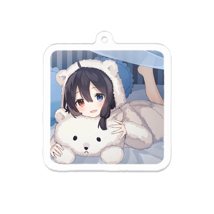 アクリルキーホルダー - 70 x 70 (mm)