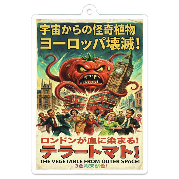 アクリルキーホルダー - 70 x 70 (mm)