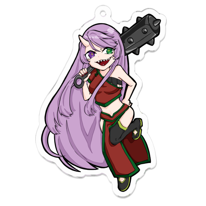 アクリルキーホルダー - 70 x 70 (mm)