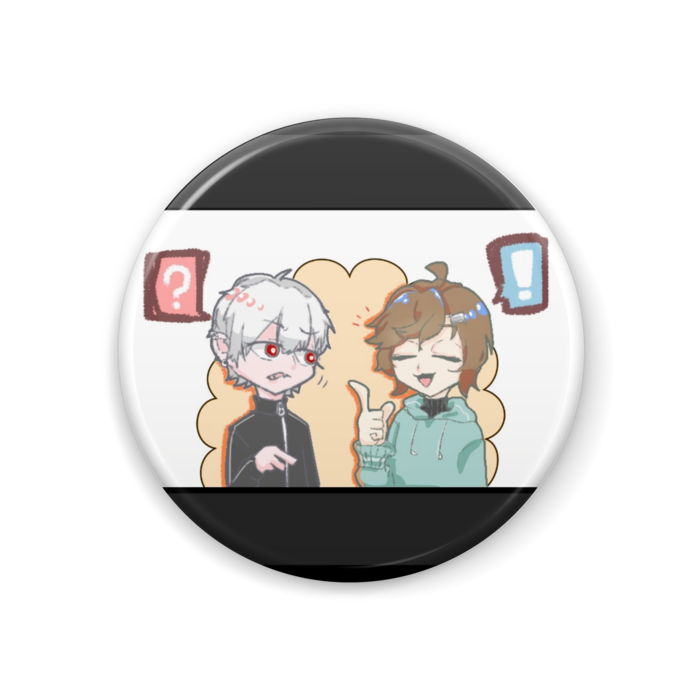 非公式 クロノワール缶バッジ 趣味全開屋さん Booth