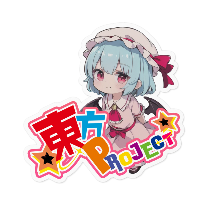 ステッカー - 100 x 100 (mm)