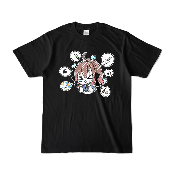カラーTシャツ - S - ブラック (濃色)