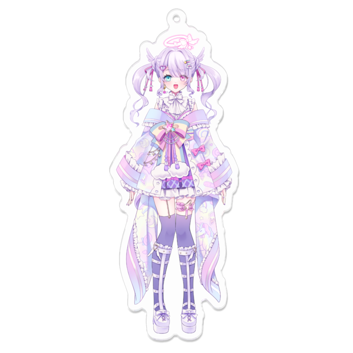 アクリルキーホルダー - 100 x 100 (mm)