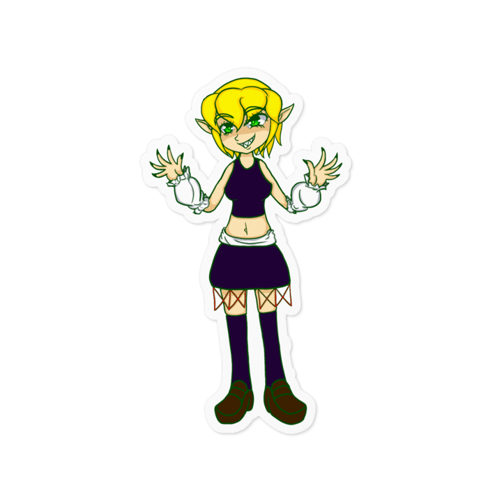 ステッカー - 100 x 100 (mm)