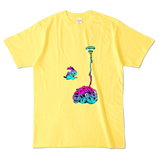 カラーTシャツ - L - イエロー (濃色)(4)