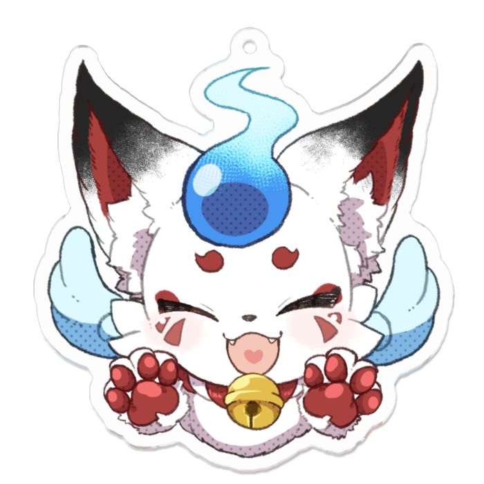 アクリルキーホルダー - 70 x 70 (mm)