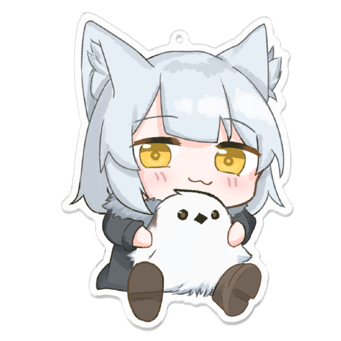 アクリルキーホルダー - 100 x 100 (mm)