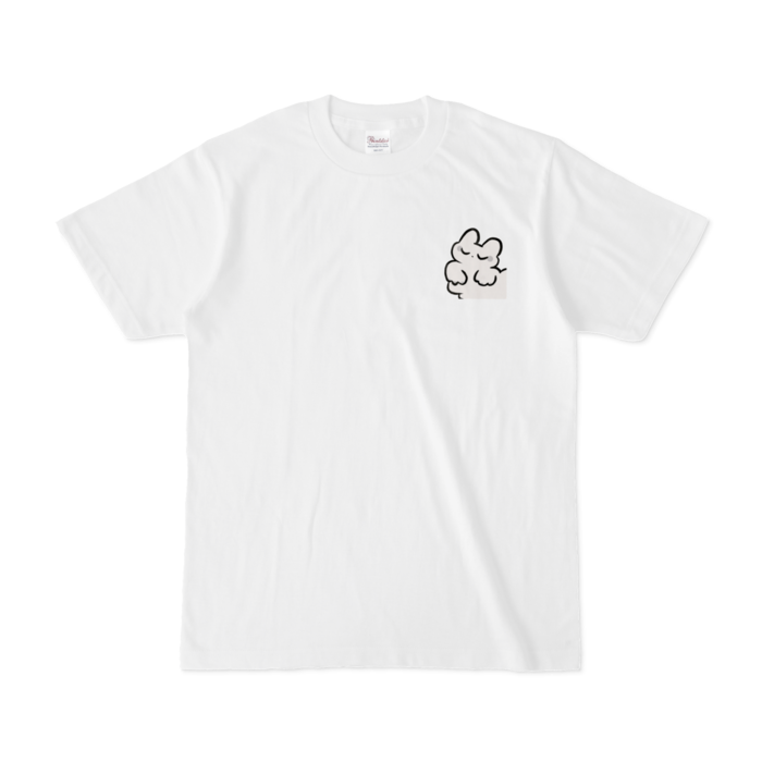 ワンポイントTシャツ - S - 白