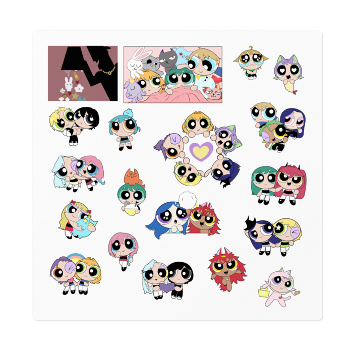 ステッカー - 160 x 160 (mm)