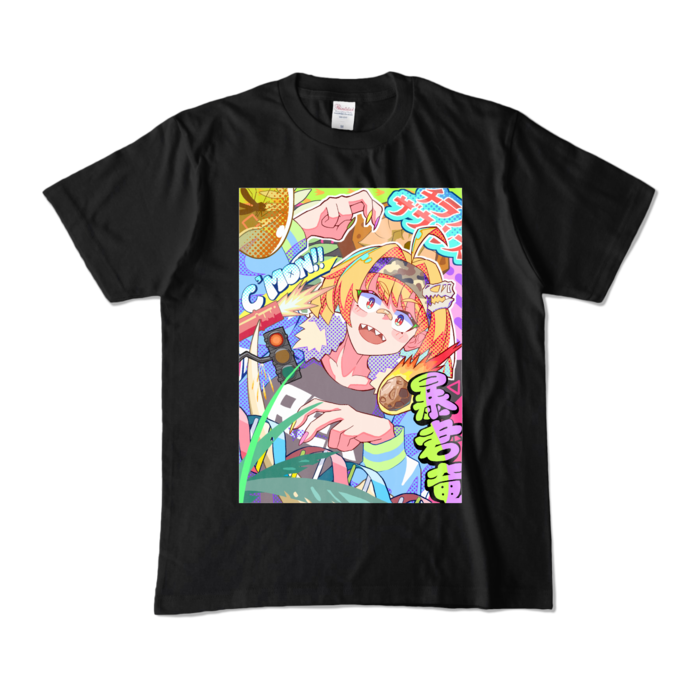 カラーTシャツ - M - ブラック (濃色)