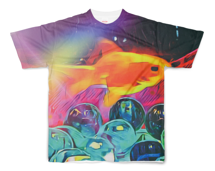 フルグラフィックTシャツ - S - 両面印刷