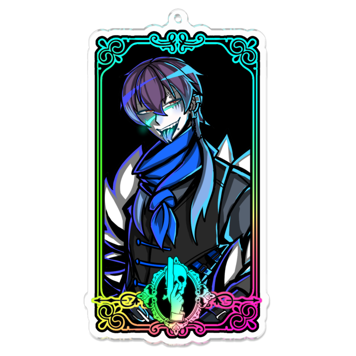 アクリルキーホルダー - 100 x 100 (mm)