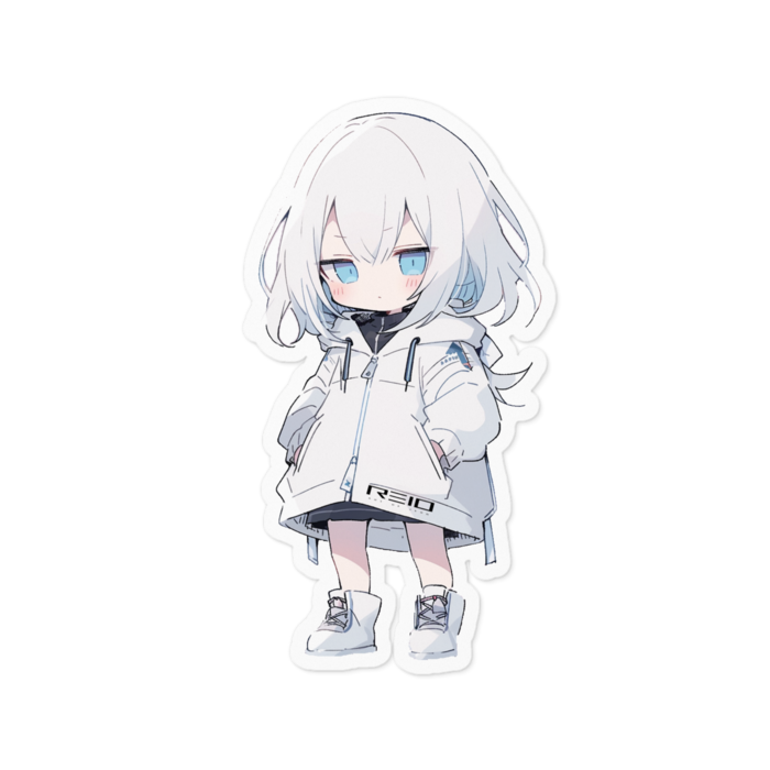 ステッカー - 100 x 100 (mm)