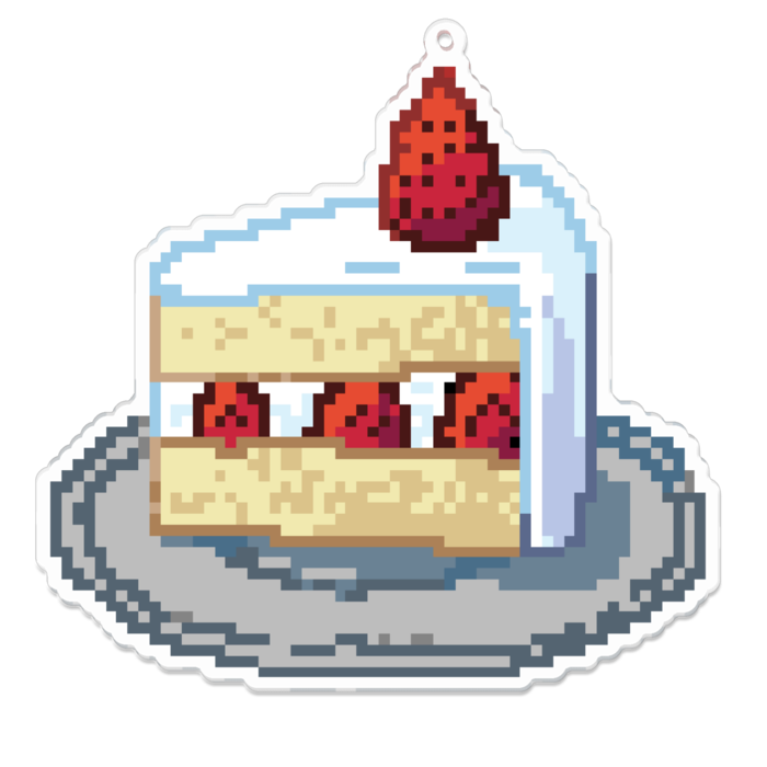 アクリルキーホルダー - 100 x 100 (mm)