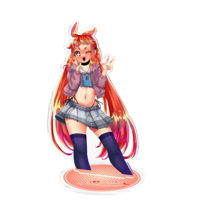 アクリルフィギュア - 160x160mm