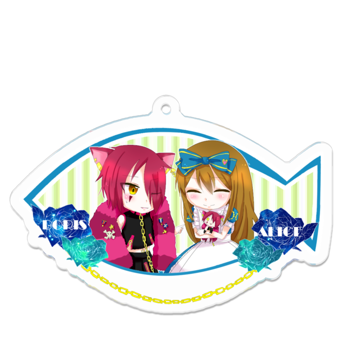 アクリルキーホルダー - 70 x 70 (mm)