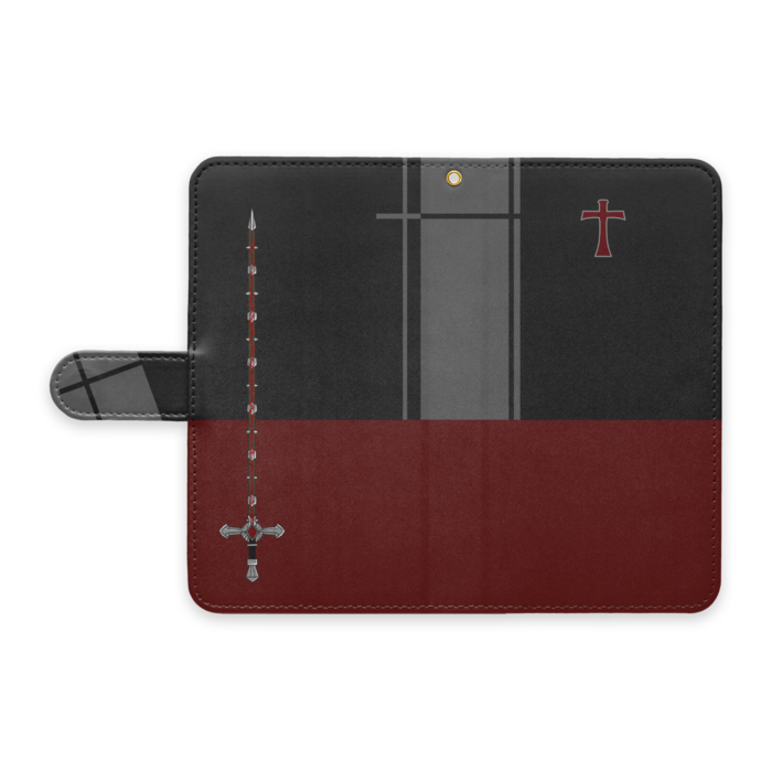 手帳型Androidケース - L - ストラップ穴 あり