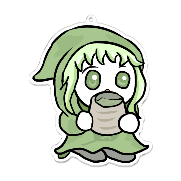 アクリルキーホルダー - 100 x 100 (mm)