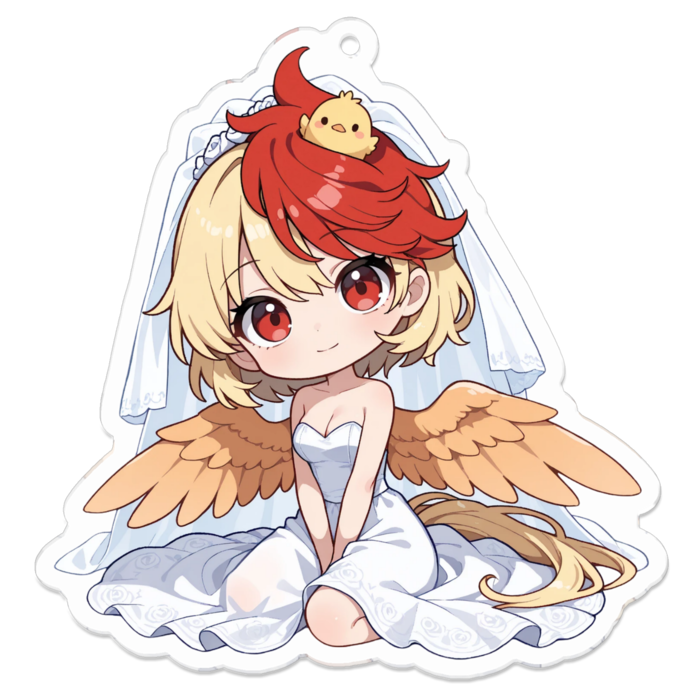 アクリルキーホルダー - 70 x 70 (mm)(キャラのみ)