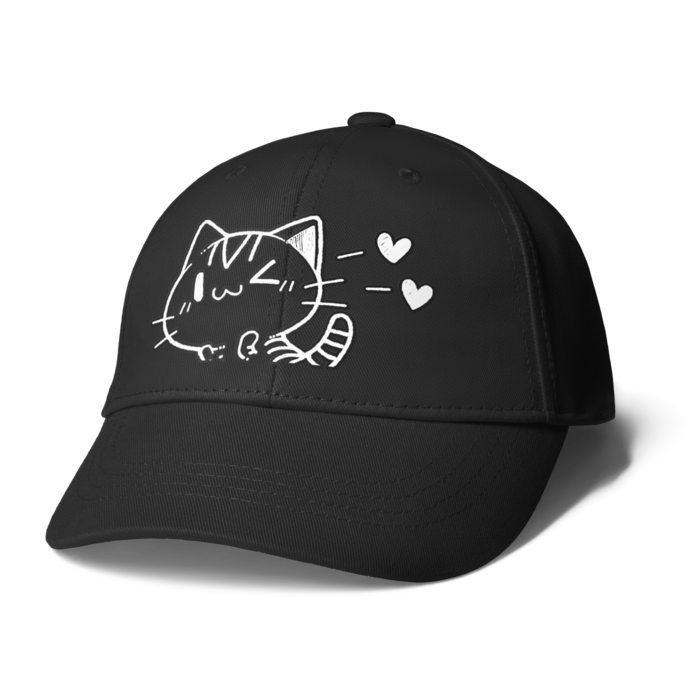 キャップ - ブラック