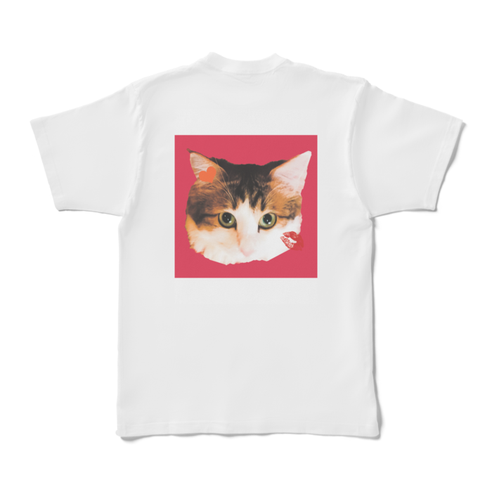 Tシャツ - XL - 背面-ピンク