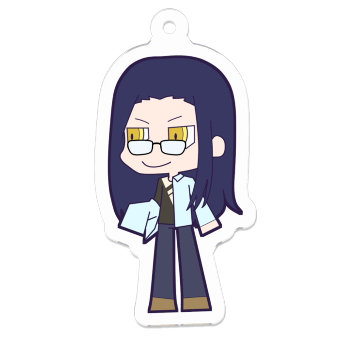 アクリルキーホルダー(コーティング) - 50 x 50 (mm)
