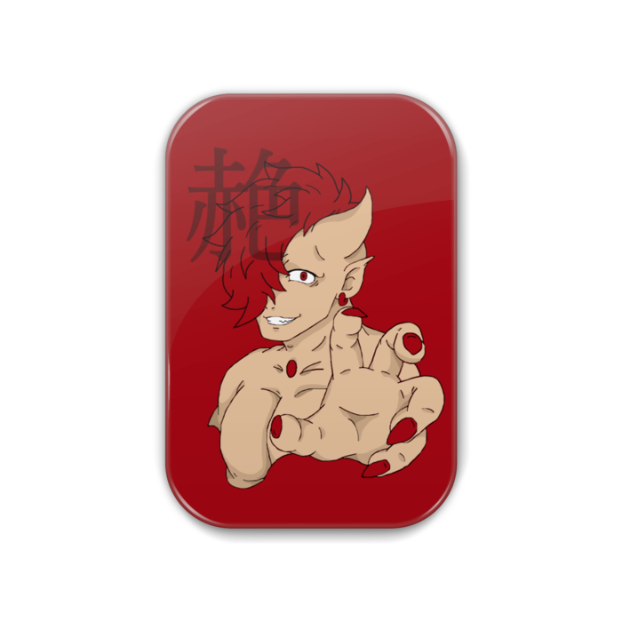 缶バッジ - 角丸 51x76mm