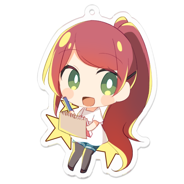 アクリルキーホルダー - 70 x 70 (mm)