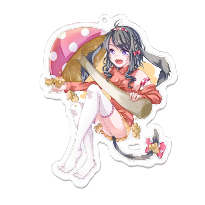 季節アクキー 夢魔ちゃん Ver Autumn Haco Niwa Booth