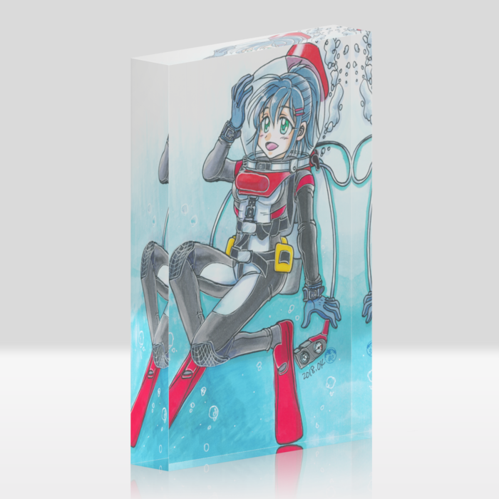 アクリルブロック - 100x148mm