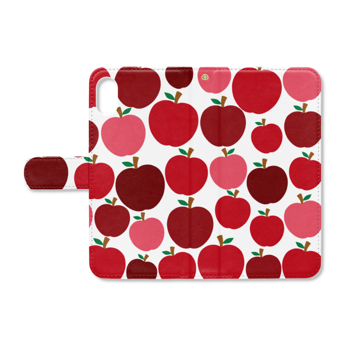 手帳型iPhoneケース - iPhone XSMax - ストラップ穴 あり