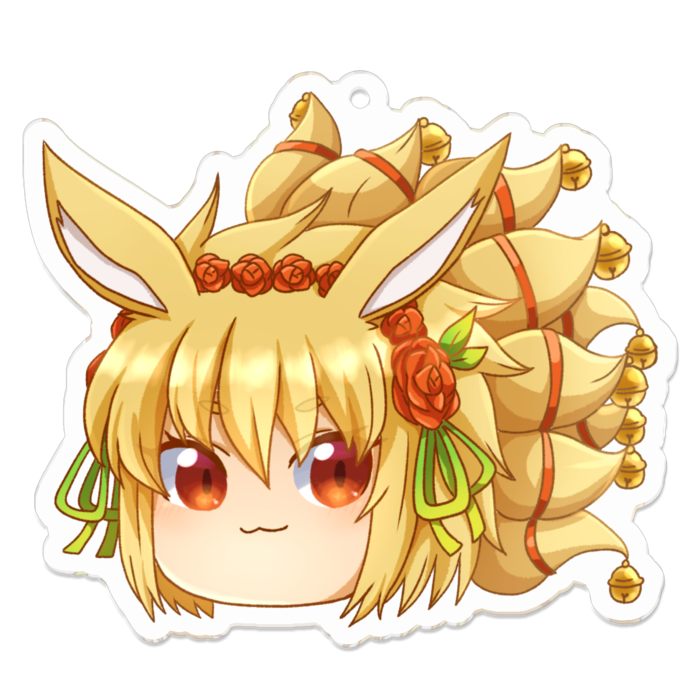 アクリルキーホルダー - 70 x 70 (mm)
