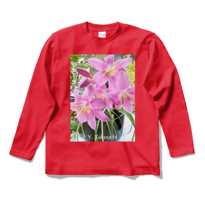 ロングスリーブTシャツ - S - レッド