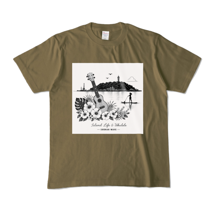 カラーTシャツ - M - オリーブ (濃色)