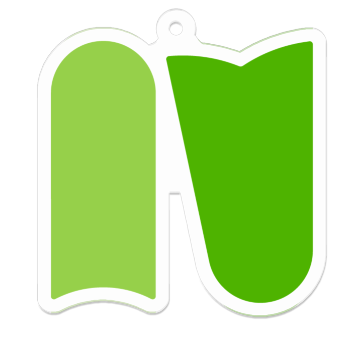 アクリルキーホルダー - 50 x 50 (mm)